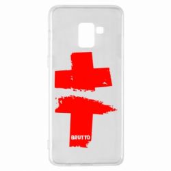 Чехол для Samsung A8+ 2018 Brutto Logo - PrintSalon