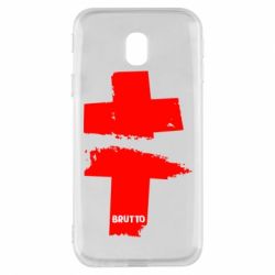 Чехол для Samsung J3 2017 Brutto Logo - PrintSalon