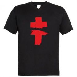 Чоловіча футболка з V-подібним вирізом Brutto - PrintSalon