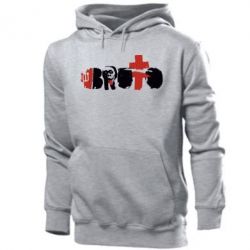 Мужское худи Брутто Лого - PrintSalon