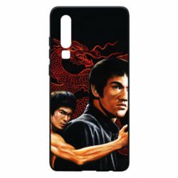 Чехол для Huawei P30 Брюс Ли рисунок