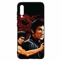 Чехол для Samsung A70 Брюс Ли рисунок - PrintSalon