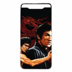 Чехол для Samsung A80 Брюс Ли рисунок - PrintSalon