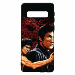 Чехол для Samsung S10 Брюс Ли рисунок - PrintSalon