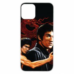 Чехол для iPhone 11 Брюс Ли рисунок - PrintSalon