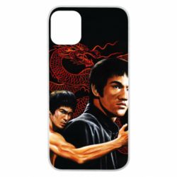 Чехол для iPhone 11 Pro Брюс Ли рисунок - PrintSalon
