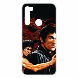 Чехол для Xiaomi Redmi Note 8 Брюс Ли рисунок - PrintSalon