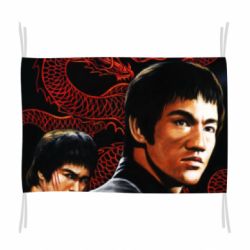 Флаг Брюс Ли рисунок - PrintSalon