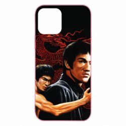 Чехол для iPhone 12 Брюс Ли рисунок - PrintSalon