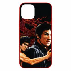 Чехол для iPhone 12 mini Брюс Ли рисунок - PrintSalon