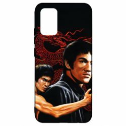Чехол для Samsung A02s/M02s Брюс Ли рисунок - PrintSalon