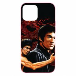 Чехол для iPhone 12 Pro Max Брюс Ли рисунок - PrintSalon