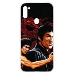 Чехол для Samsung A11/M11 Брюс Ли рисунок - PrintSalon