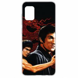 Чехол для Samsung A31 Брюс Ли рисунок - PrintSalon