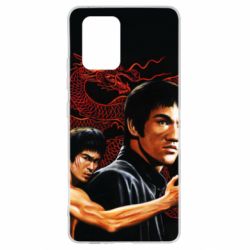 Чехол для Samsung S10 Lite Брюс Ли рисунок - PrintSalon