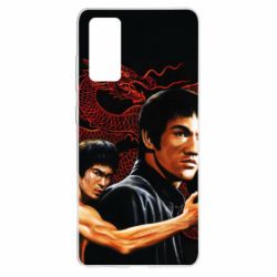 Чехол для Samsung S20 FE Брюс Ли рисунок - PrintSalon