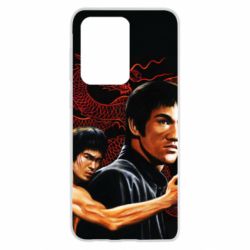 Чехол для Samsung S20 Ultra Брюс Ли рисунок - PrintSalon