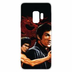 Чехол для Samsung S9 Брюс Ли рисунок - PrintSalon