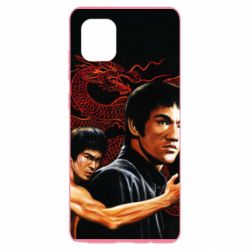 Чехол для Samsung Note 10 Lite Брюс Ли рисунок - PrintSalon