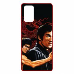 Чехол для Samsung Note 20 Брюс Ли рисунок - PrintSalon