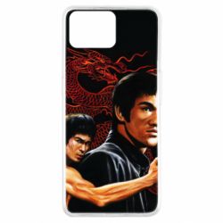 Чехол для Oppo A73 Брюс Ли рисунок - PrintSalon