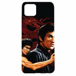 Чехол для Oppo A92s Брюс Ли рисунок - PrintSalon