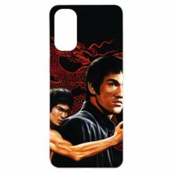 Чехол для Oppo Reno 4 Брюс Ли рисунок - PrintSalon