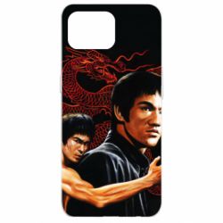 Чехол для Oppo Reno 4 Lite Брюс Ли рисунок - PrintSalon