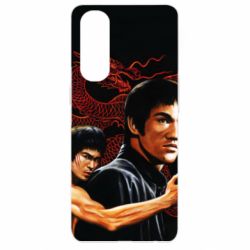 Чехол для Oppo Reno 4 Pro Брюс Ли рисунок - PrintSalon