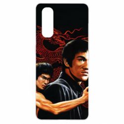 Чехол для Oppo Find X2 Брюс Ли рисунок - PrintSalon