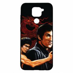 Чехол для Xiaomi Redmi Note 9/Redmi 10X Брюс Ли рисунок
