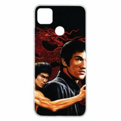 Чехол для Xiaomi Redmi 9c Брюс Ли рисунок