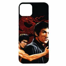 Чехол для iPhone 14 Plus Брюс Ли рисунок - PrintSalon