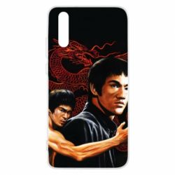 Чехол для Huawei P20 Брюс Ли рисунок - PrintSalon