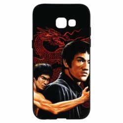 Чехол для Samsung A5 2017 Брюс Ли рисунок