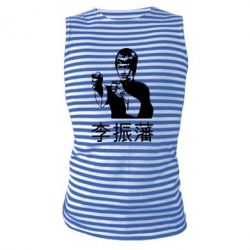 Майка-тельняшка Брюс ли - PrintSalon