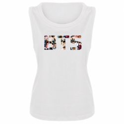 Женская майка BTS collage - PrintSalon