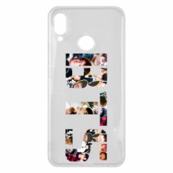 Чехол для Huawei P Smart Plus 2018 BTS collage - PrintSalon