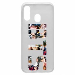 Чехол для Samsung A40 BTS collage - PrintSalon