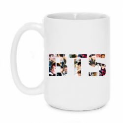 Чашка 420ml BTS collage - PrintSalon