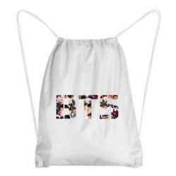 Рюкзак-мешок BTS collage - PrintSalon