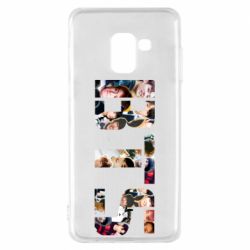 Чехол для Samsung A8 2018 BTS collage - PrintSalon