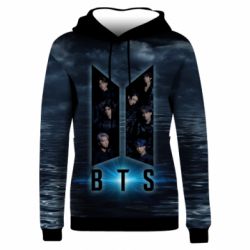 Жіноче 3D худі BTS Dark Angels
