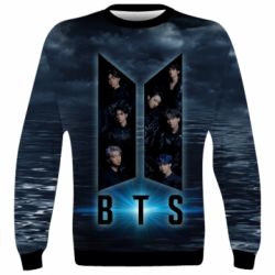 3D свитшот BTS Dark Angels - PrintSalon