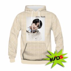 Дитяче 3D худі BTS Jung Kook-PrintSalon Дитяче 3D худі BTS Jung Kook