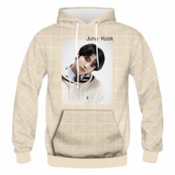 Мужское 3D худи BTS Jung  Kook - PrintSalon