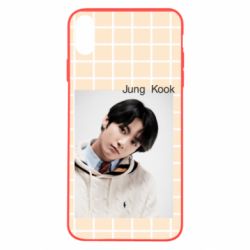 Чехол для iPhone X/Xs BTS Jung  Kook - PrintSalon