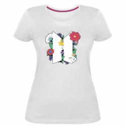 Женская премиум футболка BTS Map Of The Soul 7 - PrintSalon