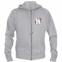 Мужское худи на молнии BTS Map Of The Soul 7 - PrintSalon