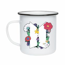 Кружка эмалированная BTS Map Of The Soul 7 - PrintSalon